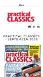 Mobile Screenshot of practicalclassics.co.uk
